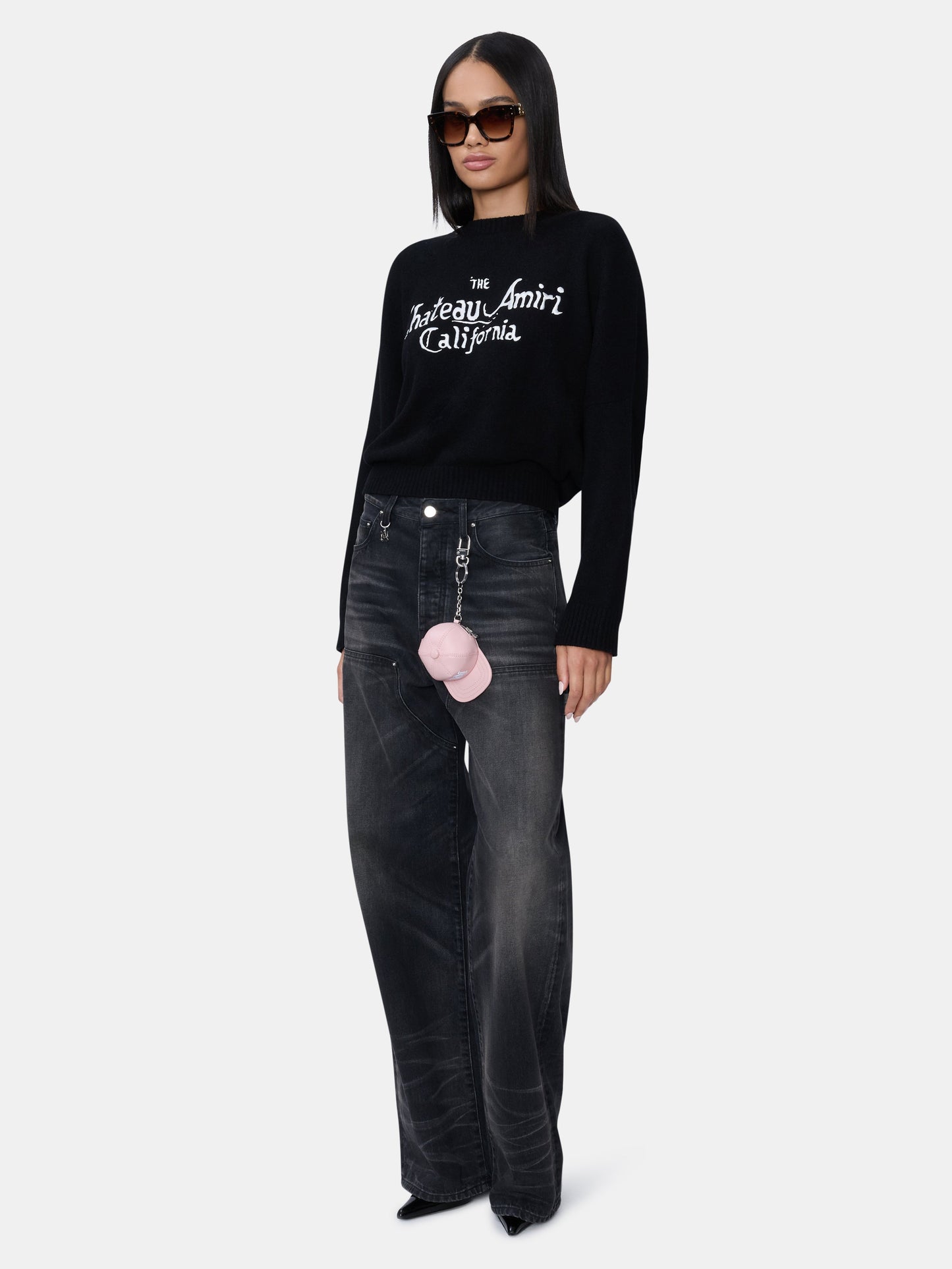 Chateau Amiri Sweater - Black | Amiri Best Seller