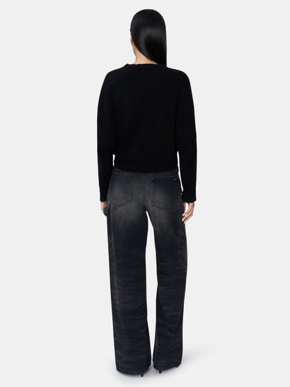 Chateau Amiri Sweater - Black | Amiri Best Seller