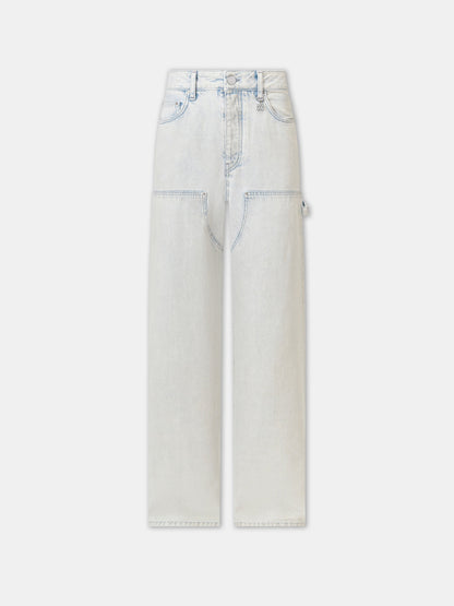 Carpenter Jean - Bleached Indigo | Amiri Sale