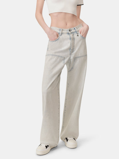 Carpenter Jean - Bleached Indigo | Amiri Sale