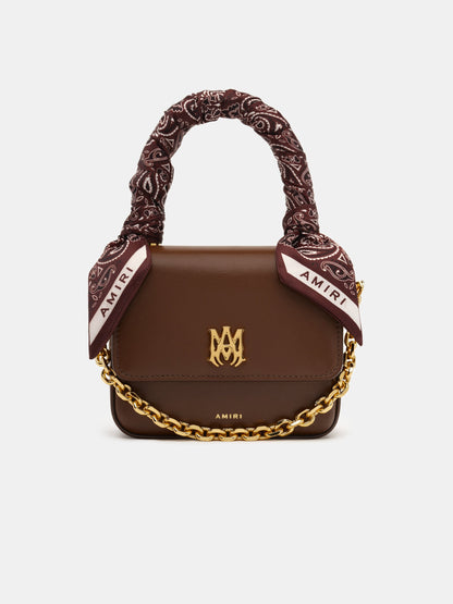 Micro Ma Bag With Chain Handle - Brown | Amiri Online