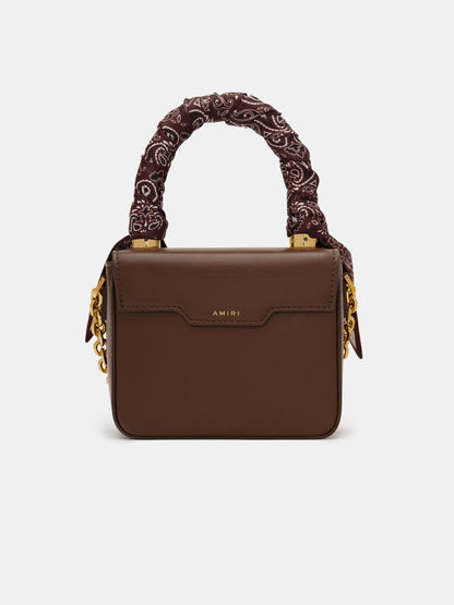 Micro Ma Bag With Chain Handle - Brown | Amiri Online