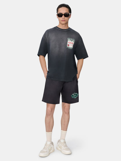Chateau Stamp Oversized Tee - Black | Amiri Great Deal
