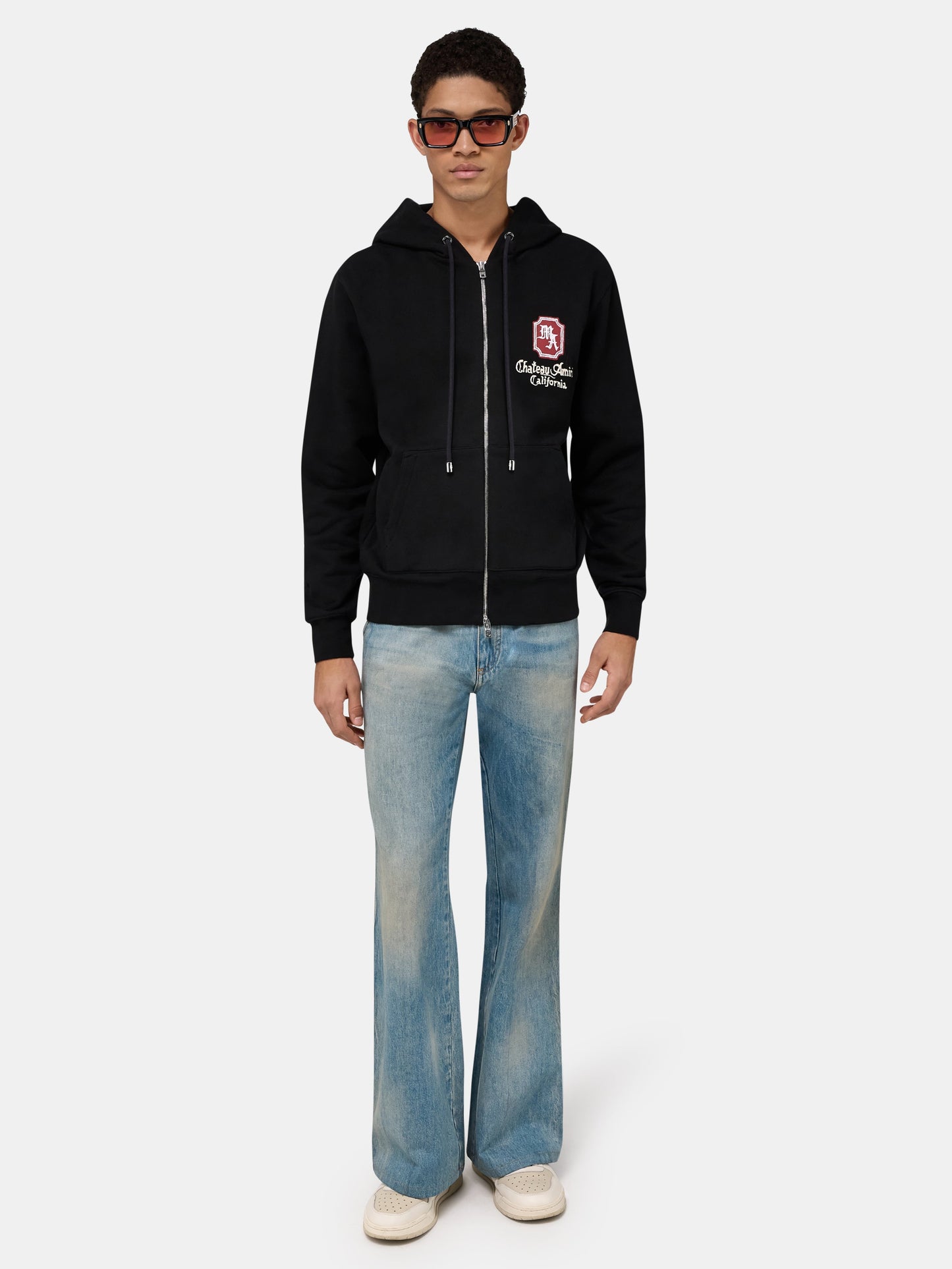 Ma Chateau Zip Hoodie - Black | Amiri Special Offer