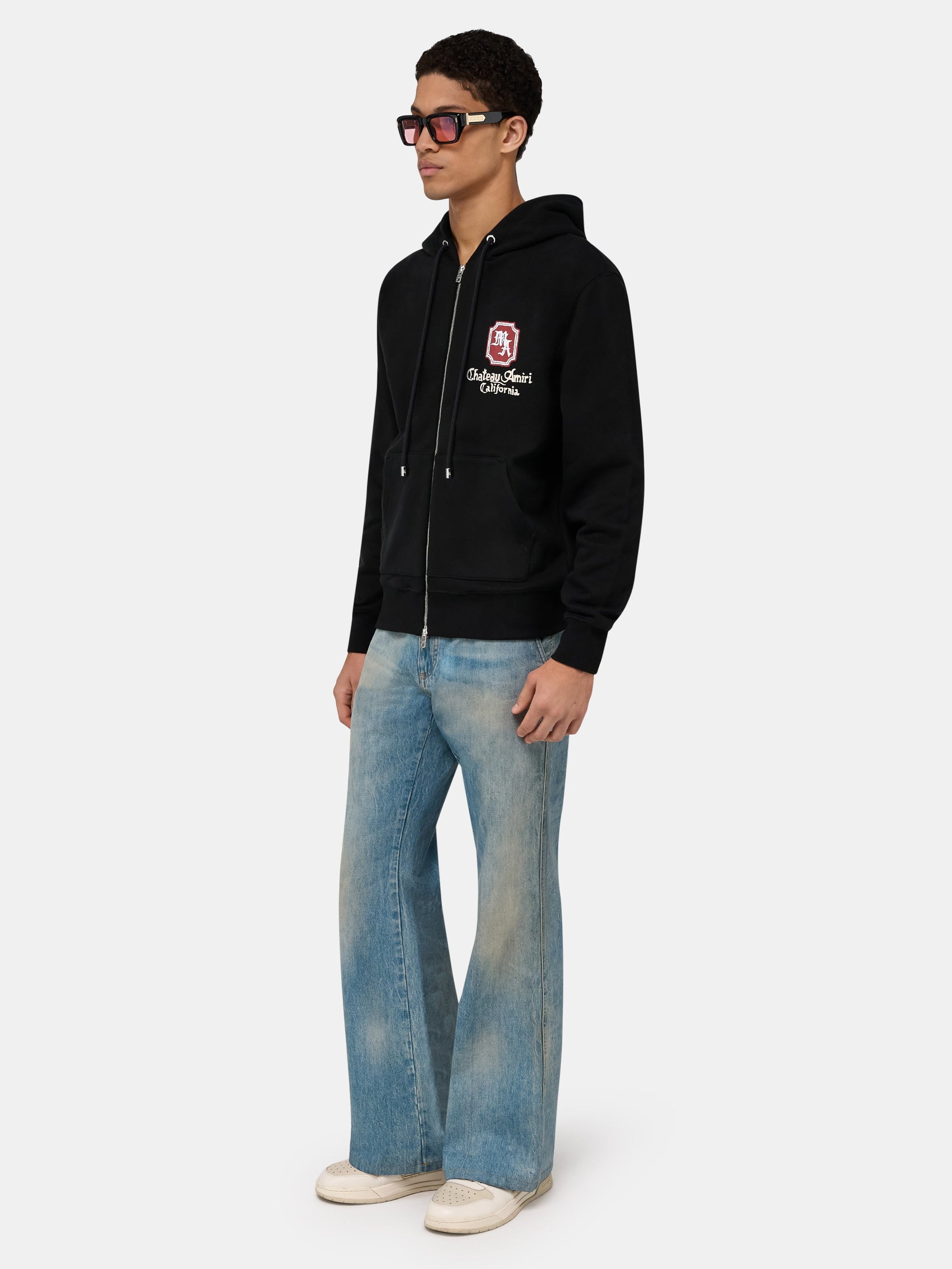 Ma Chateau Zip Hoodie - Black | Amiri Special Offer