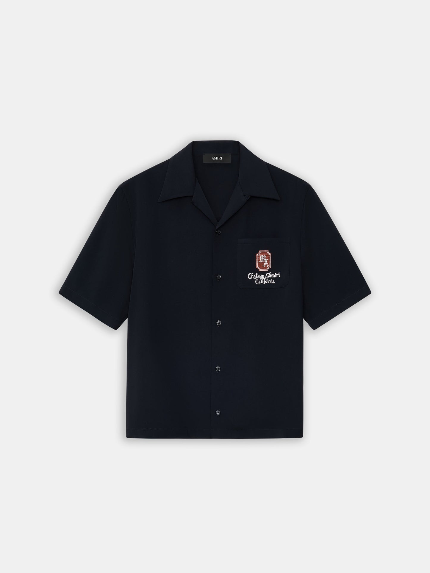 Ma Chateau Camp Shirt - Black | Amiri Online