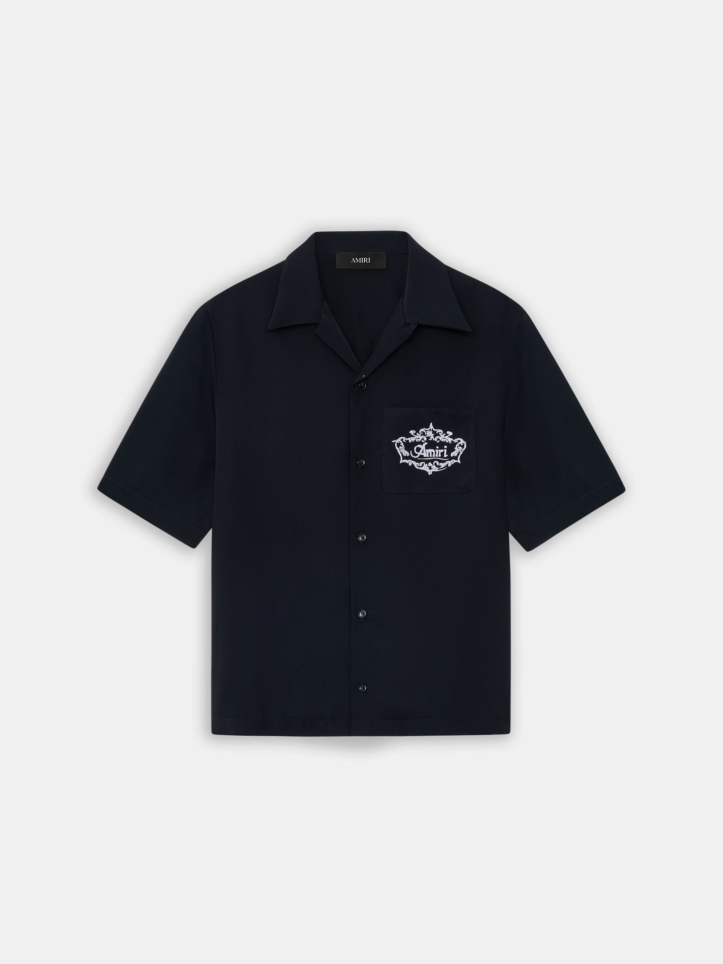 Chateau Crest Camp Shirt - Black | Amiri Great Deal