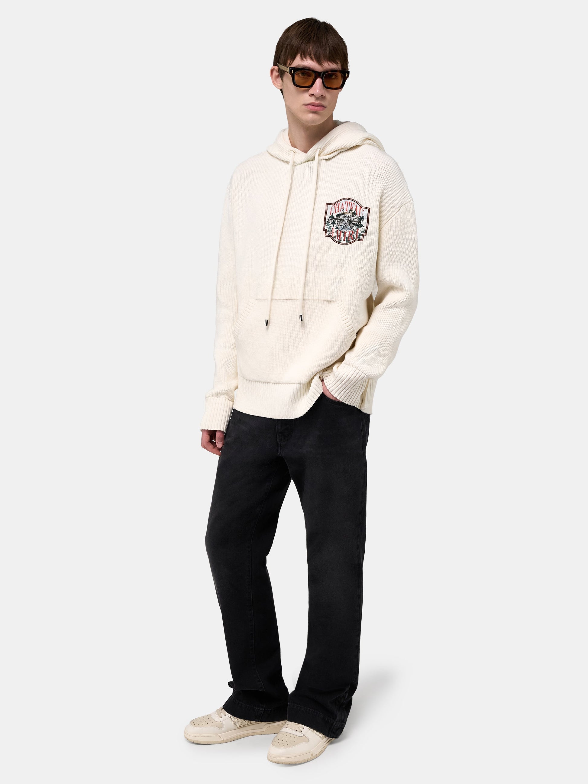 Chateau Sketch Hoodie - Alabaster | Amiri Popular Choice
