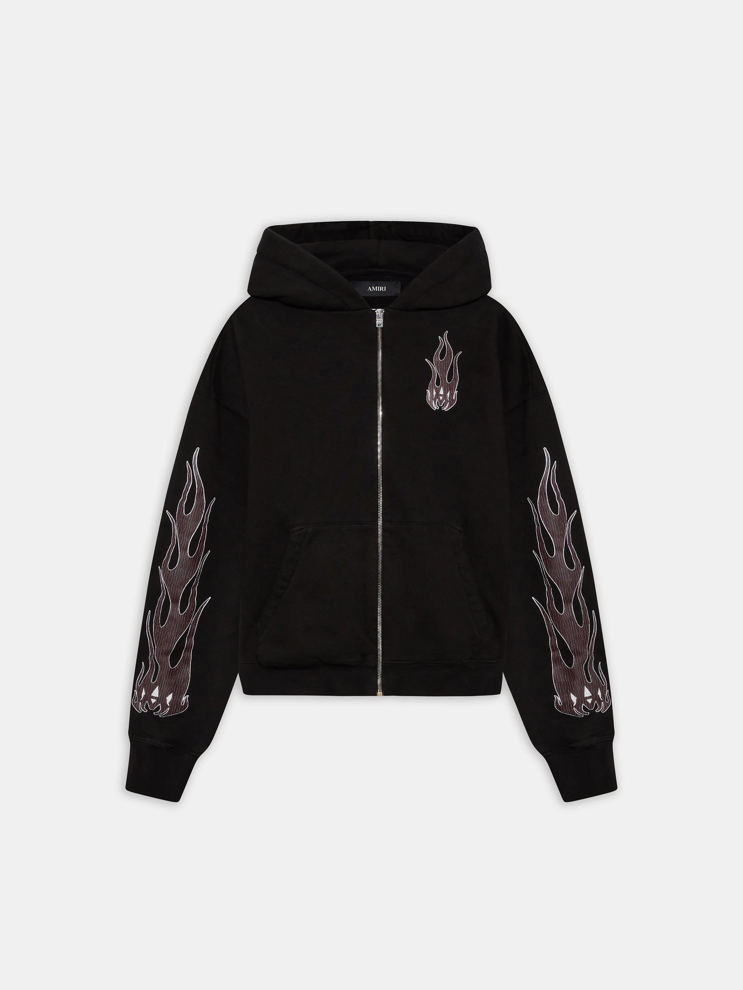 Ma Flames Zip Hoodie - Black | Amiri Online