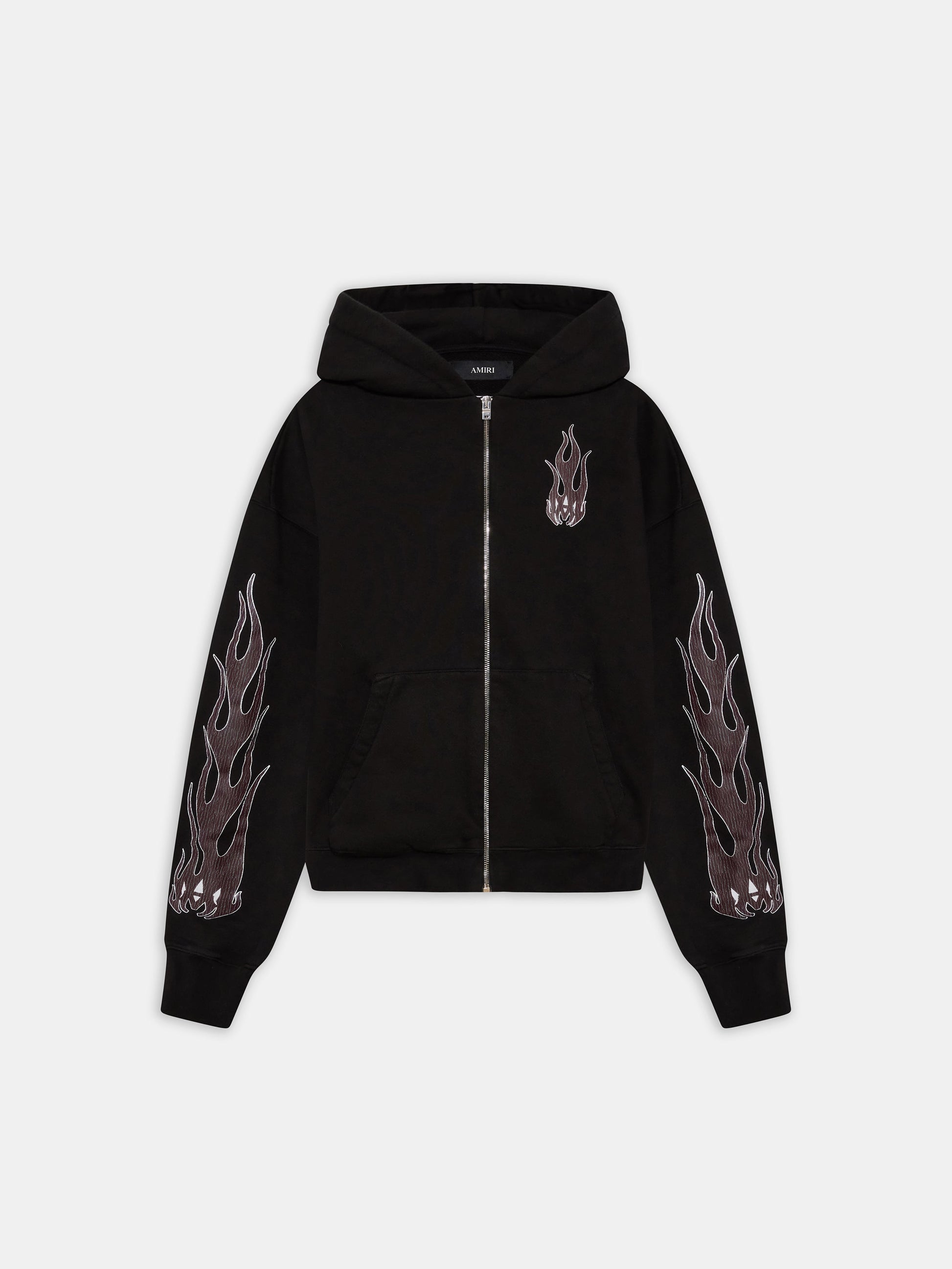 Ma Flames Zip Hoodie - Black | Amiri Online