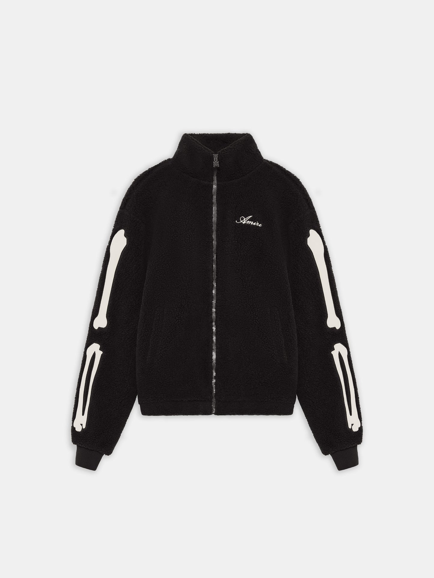 Bones Fleece Jacket - Black | Amiri Great Deal
