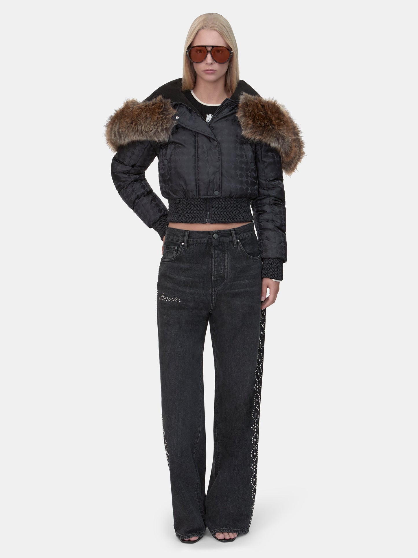 Ma Quad Hooded Down Jacket - Black | Amiri Featured