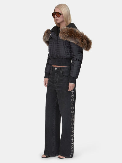 Ma Quad Hooded Down Jacket - Black | Amiri Featured