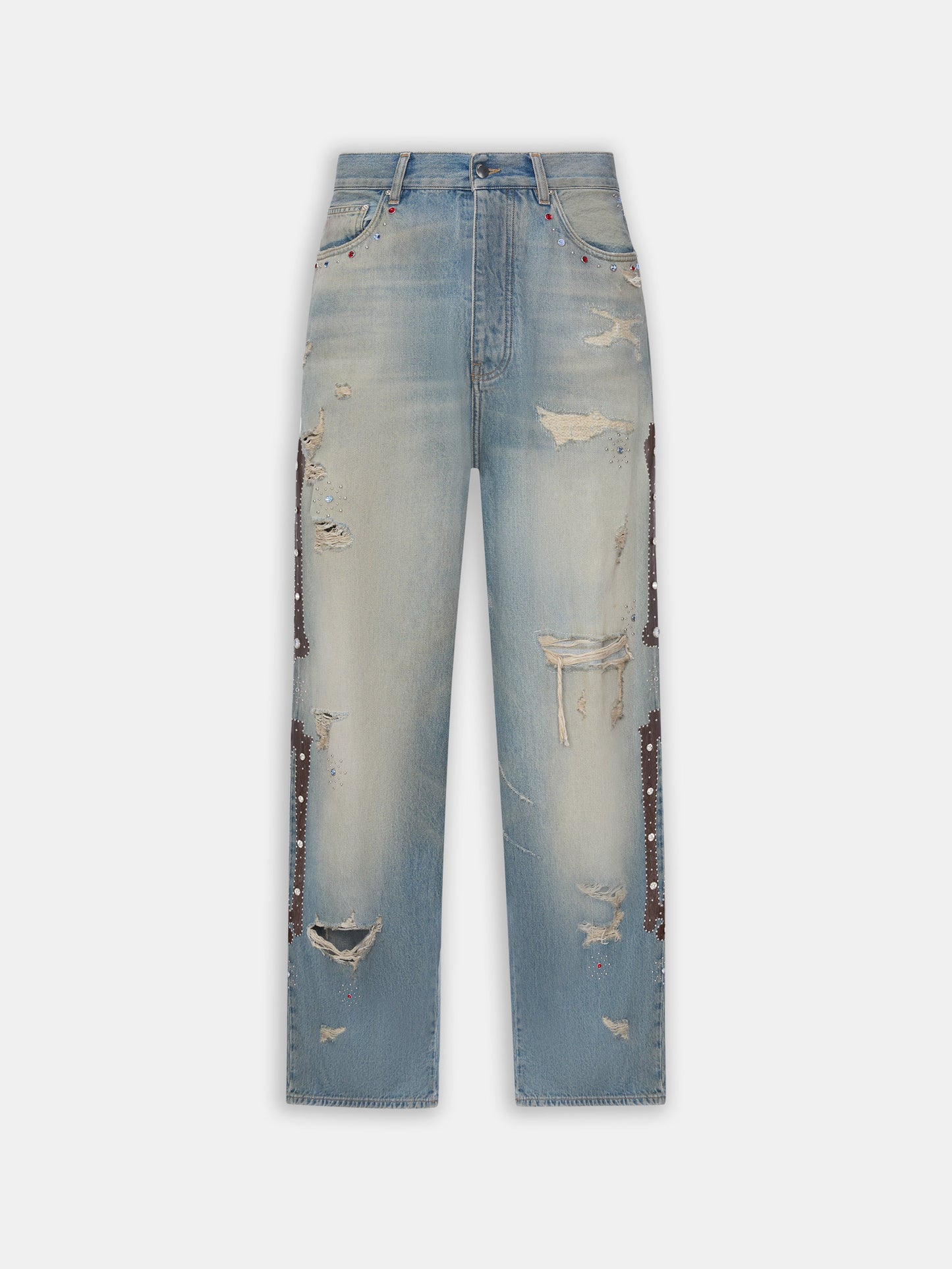 Bones Studded Jean - Driftwood Blue | Amiri Popular Choice