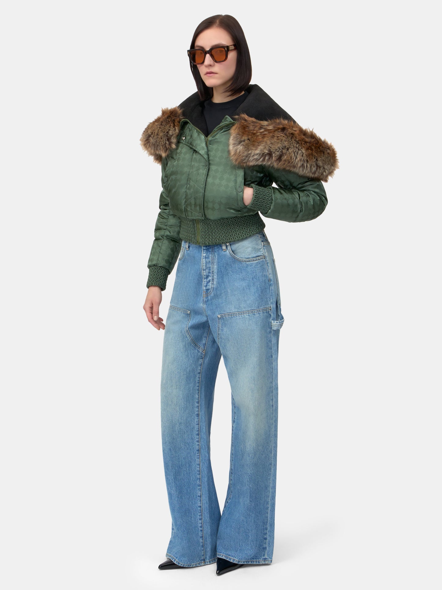 Ma Quad Hooded Down Jacket - Dark Sage | Amiri Best Seller