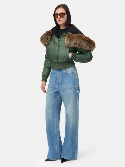 Ma Quad Hooded Down Jacket - Dark Sage | Amiri Best Seller