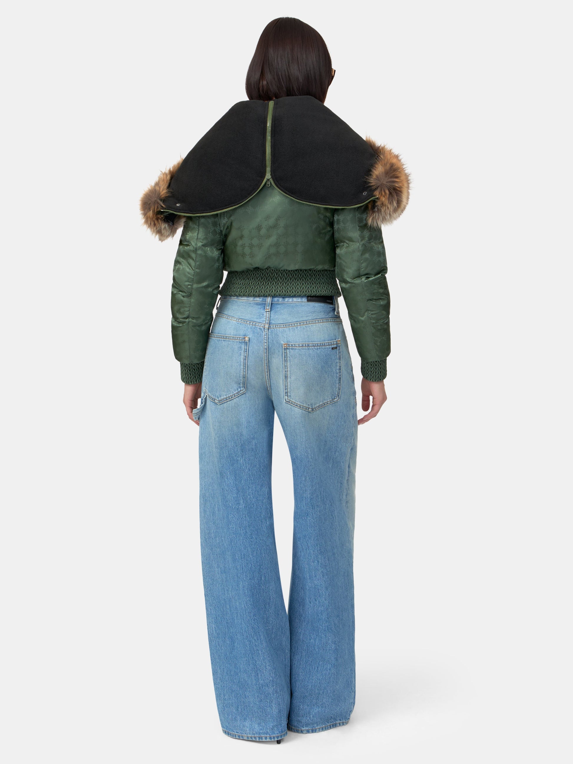 Ma Quad Hooded Down Jacket - Dark Sage | Amiri Best Seller