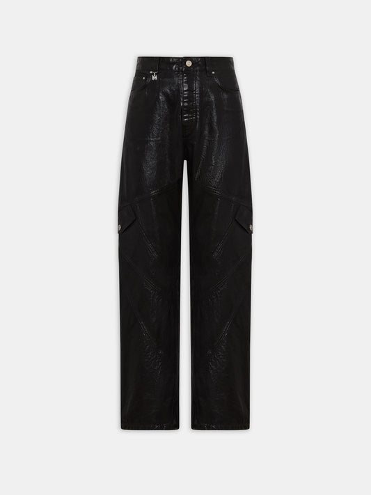 Waxed Paneled Jean - Black Wax | Amiri Sale