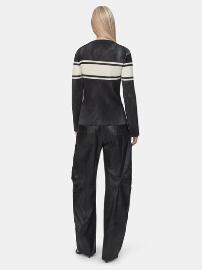 Waxed Paneled Jean - Black Wax | Amiri Sale