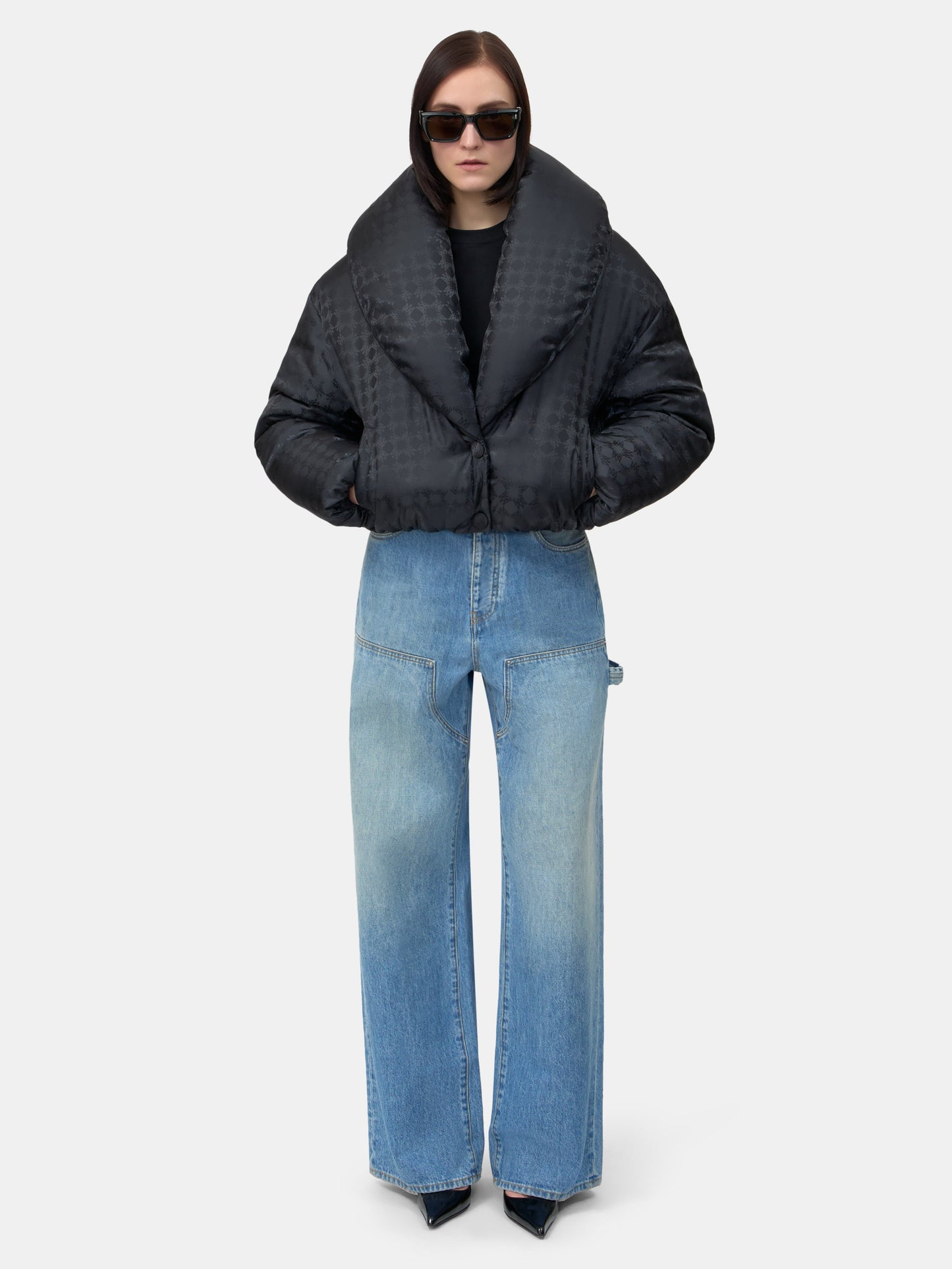 Ma Quad Shawl Down Jacket - Black | Amiri Online