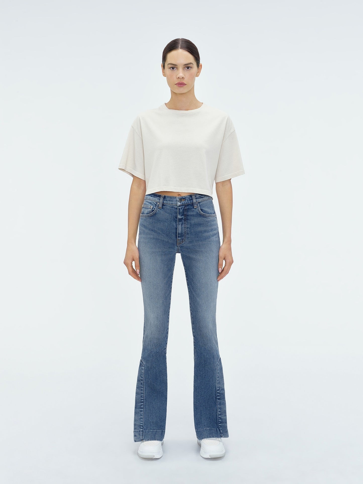 Kick Flare - River Indigo | Amiri Great Deal