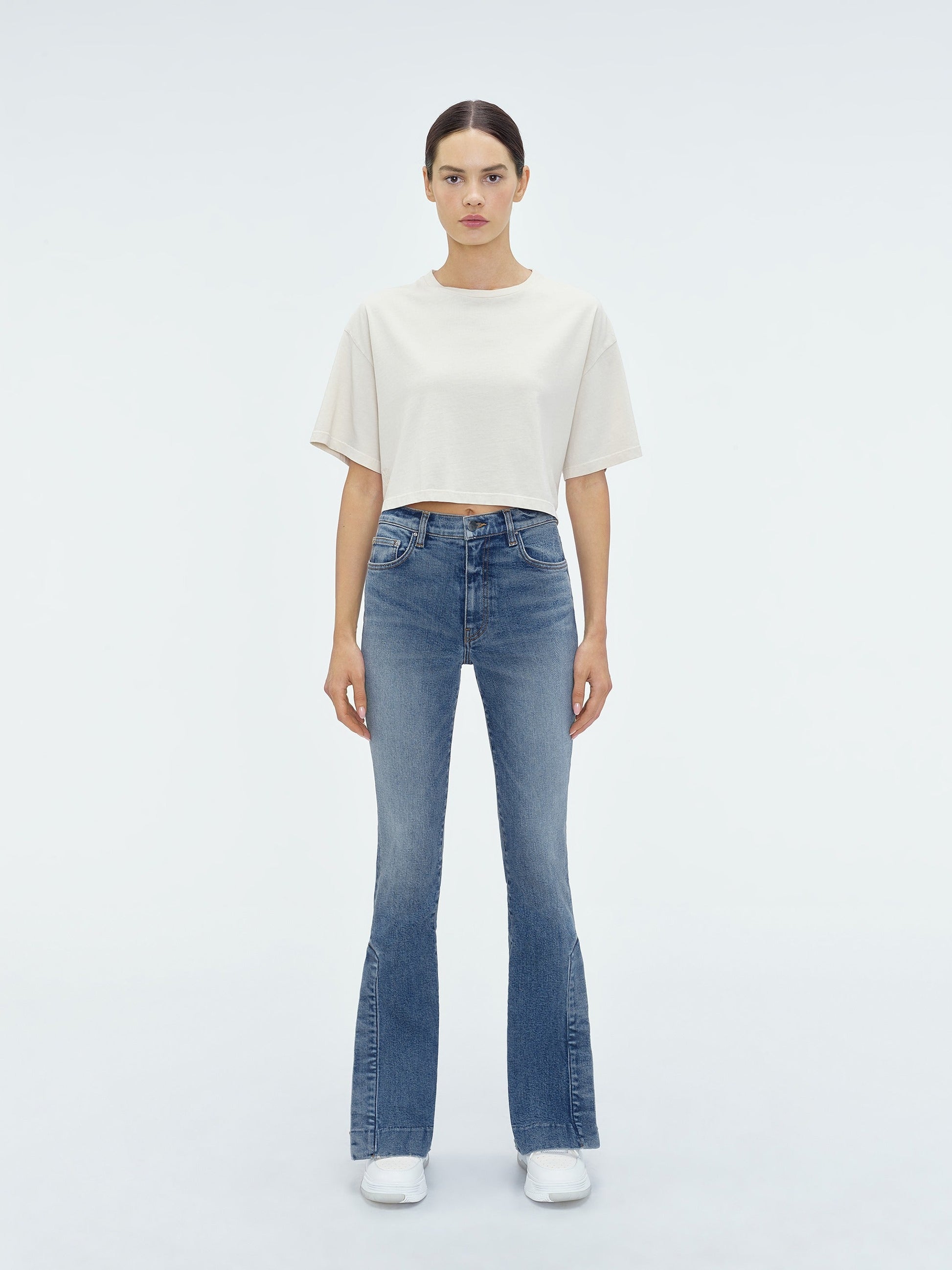 Kick Flare - River Indigo | Amiri Great Deal