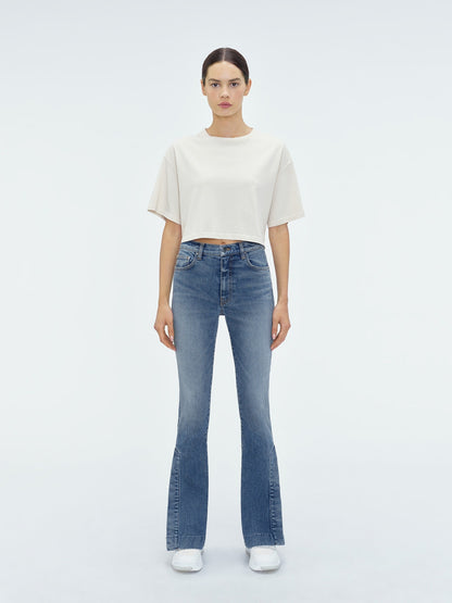 Kick Flare - River Indigo | Amiri Great Deal
