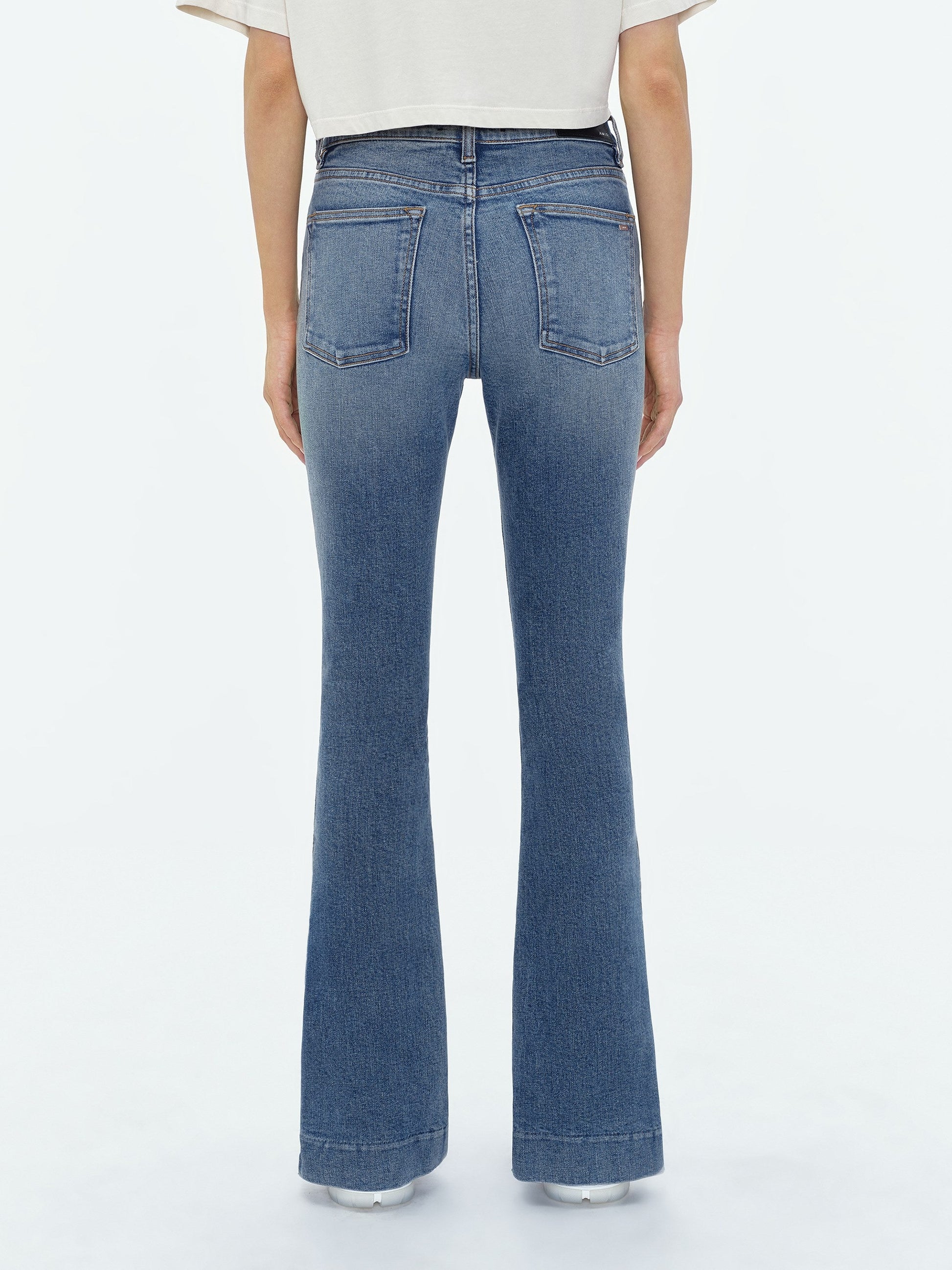 Kick Flare - River Indigo | Amiri Great Deal