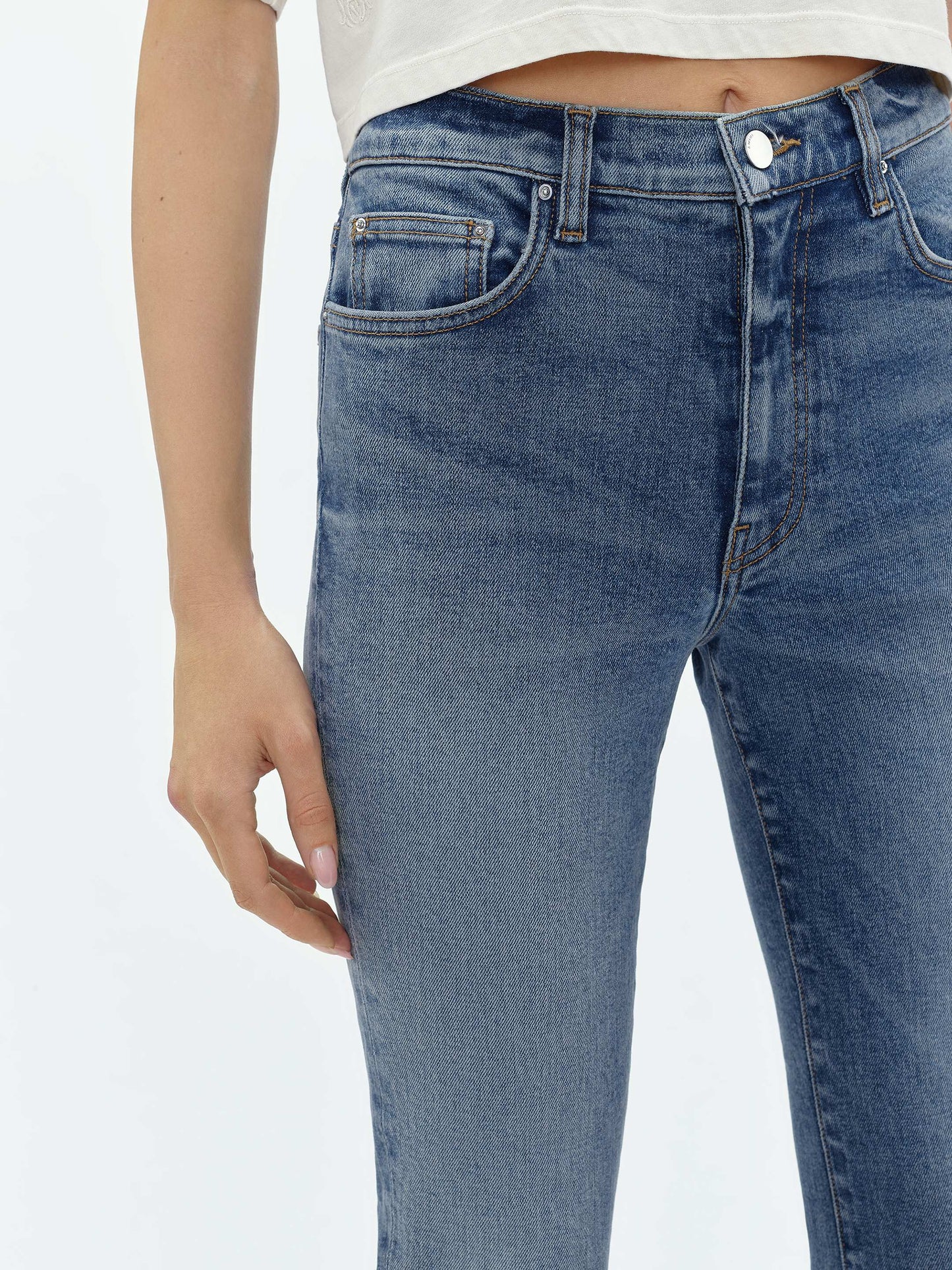 Kick Flare - River Indigo | Amiri Great Deal