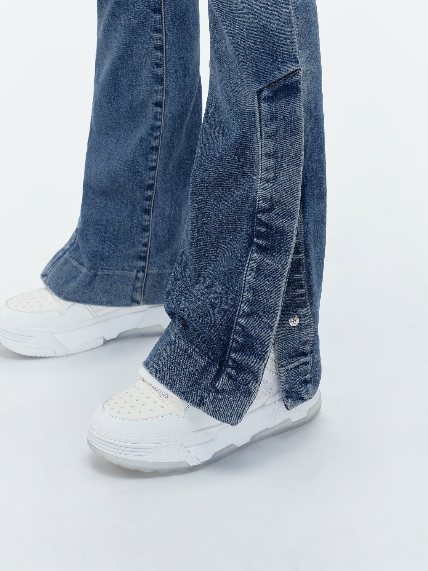 Kick Flare - River Indigo | Amiri Great Deal