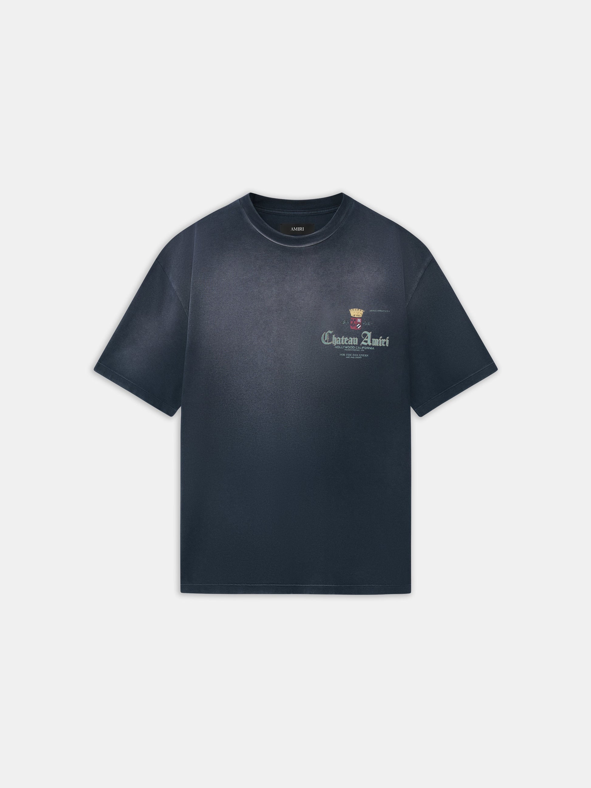 Chateau Crown Tee - Black | Amiri Best Seller