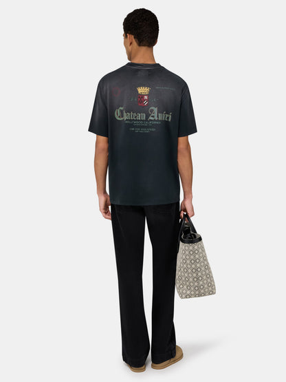 Chateau Crown Tee - Black | Amiri Best Seller