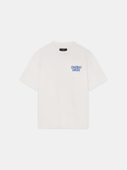 Chateau Amiri Oversized Tee - Ivory | Amiri Online