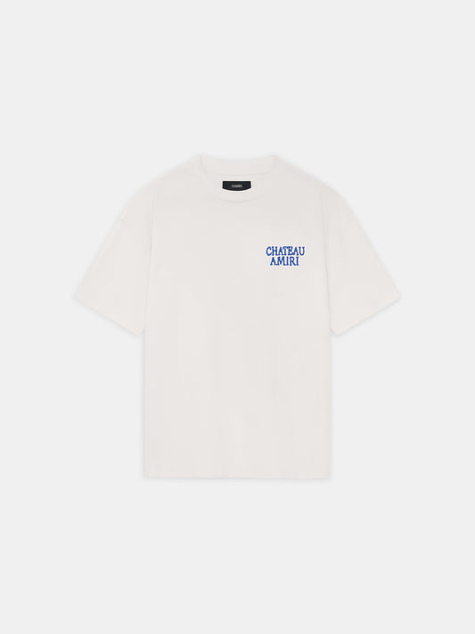 Chateau Amiri Oversized Tee - Ivory | Amiri Online
