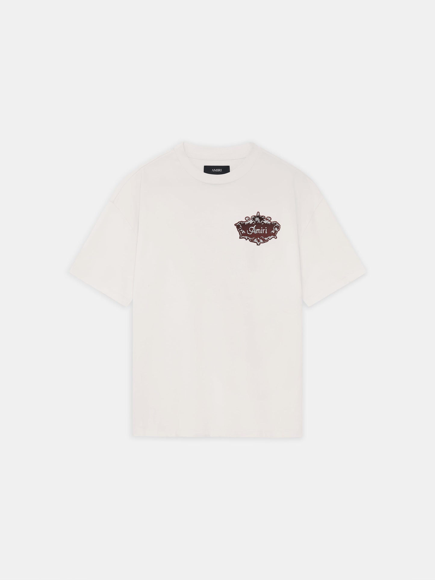 Chateau Crest Oversized Tee - Ivory | Amiri Special Offer