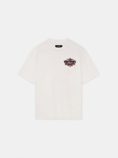 Chateau Crest Oversized Tee - Ivory | Amiri Special Offer