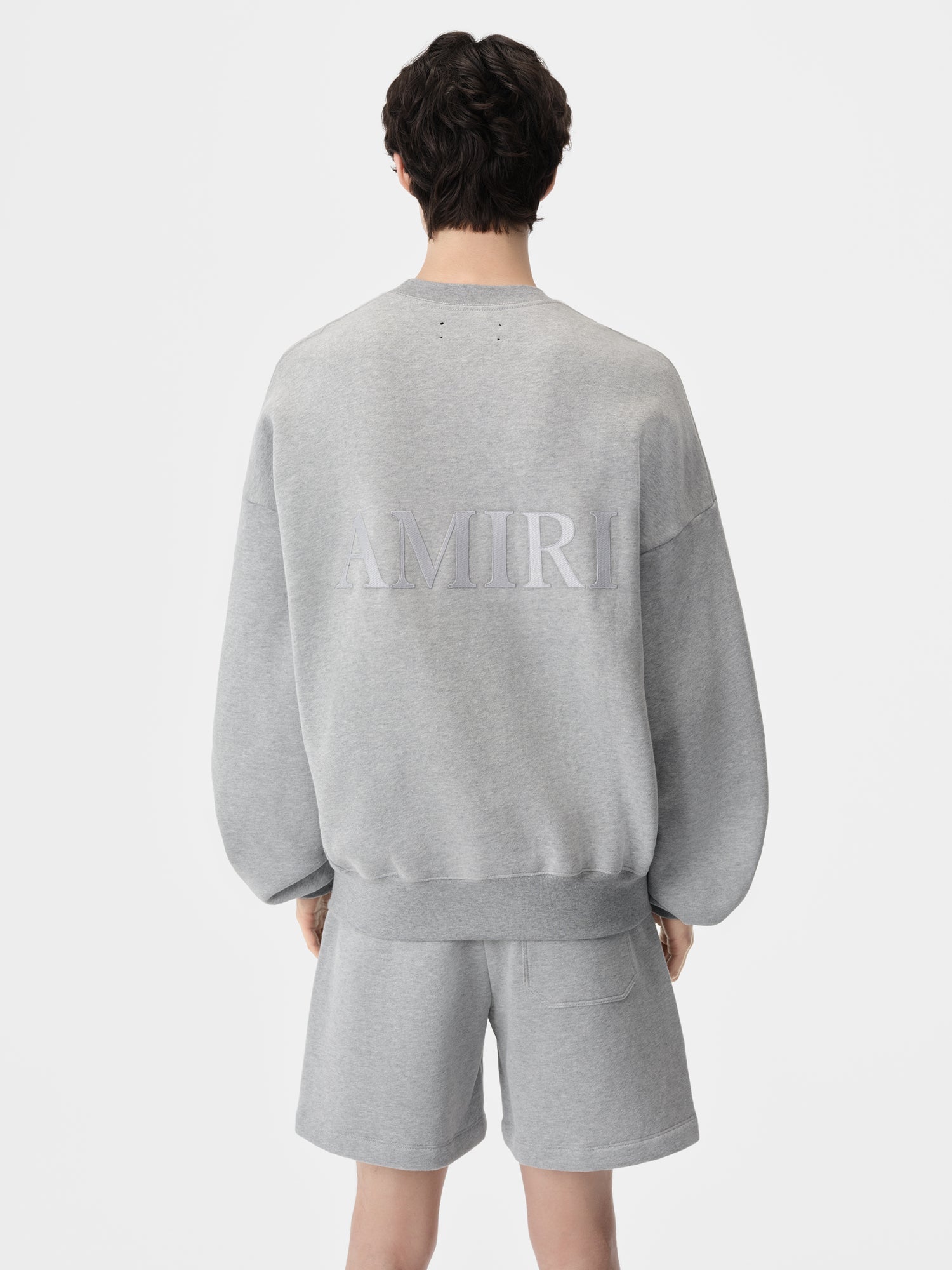 Amiri Oversized Crew - Grey | Amiri Sale