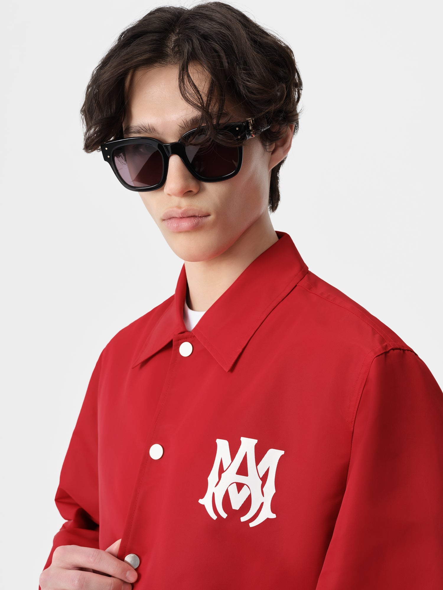 Ma Coach Jacket - Red | Amiri Value