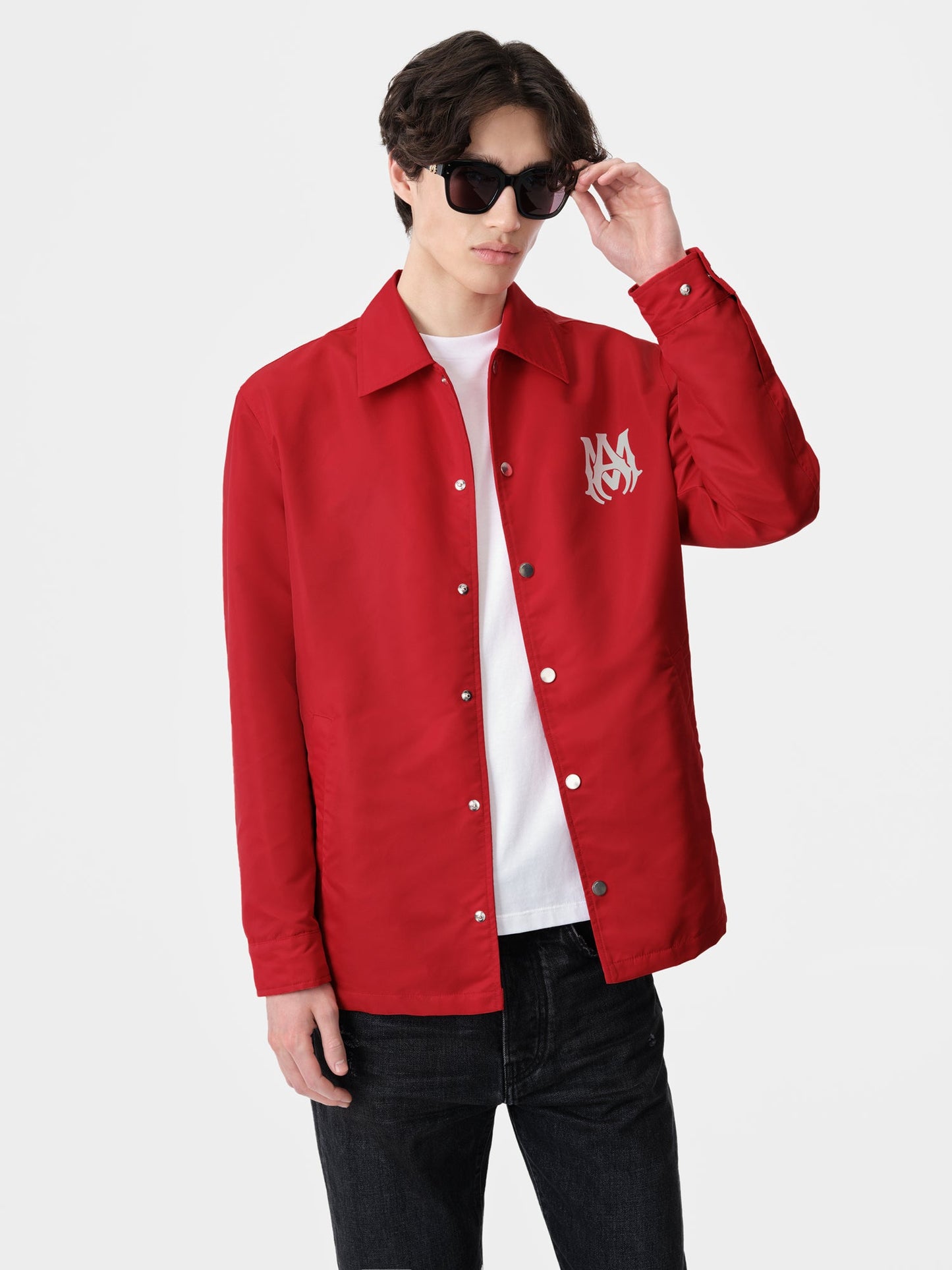 Ma Coach Jacket - Red | Amiri Value