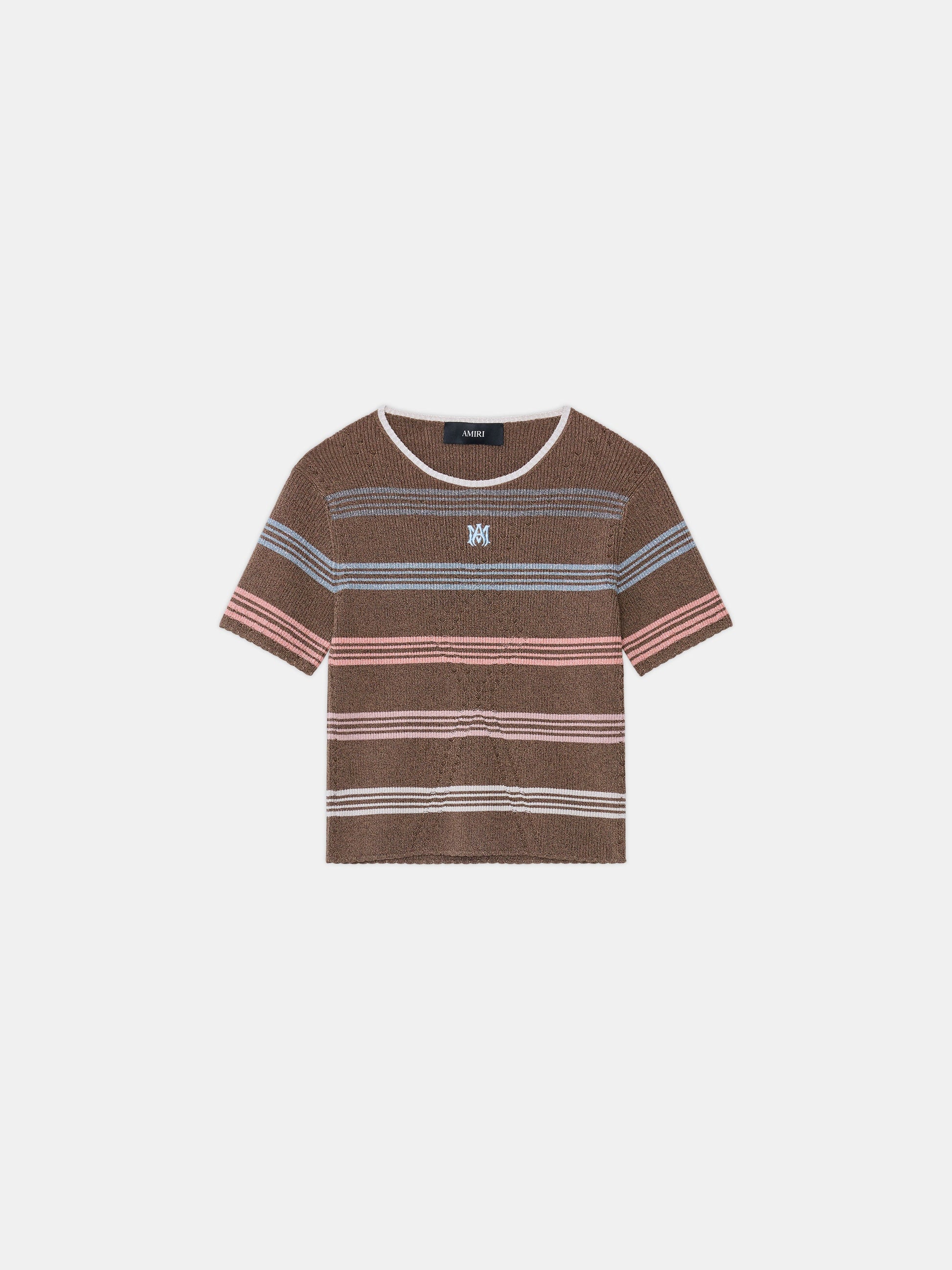 Ma Stripe Tee - Tobacco | Amiri Great Deal