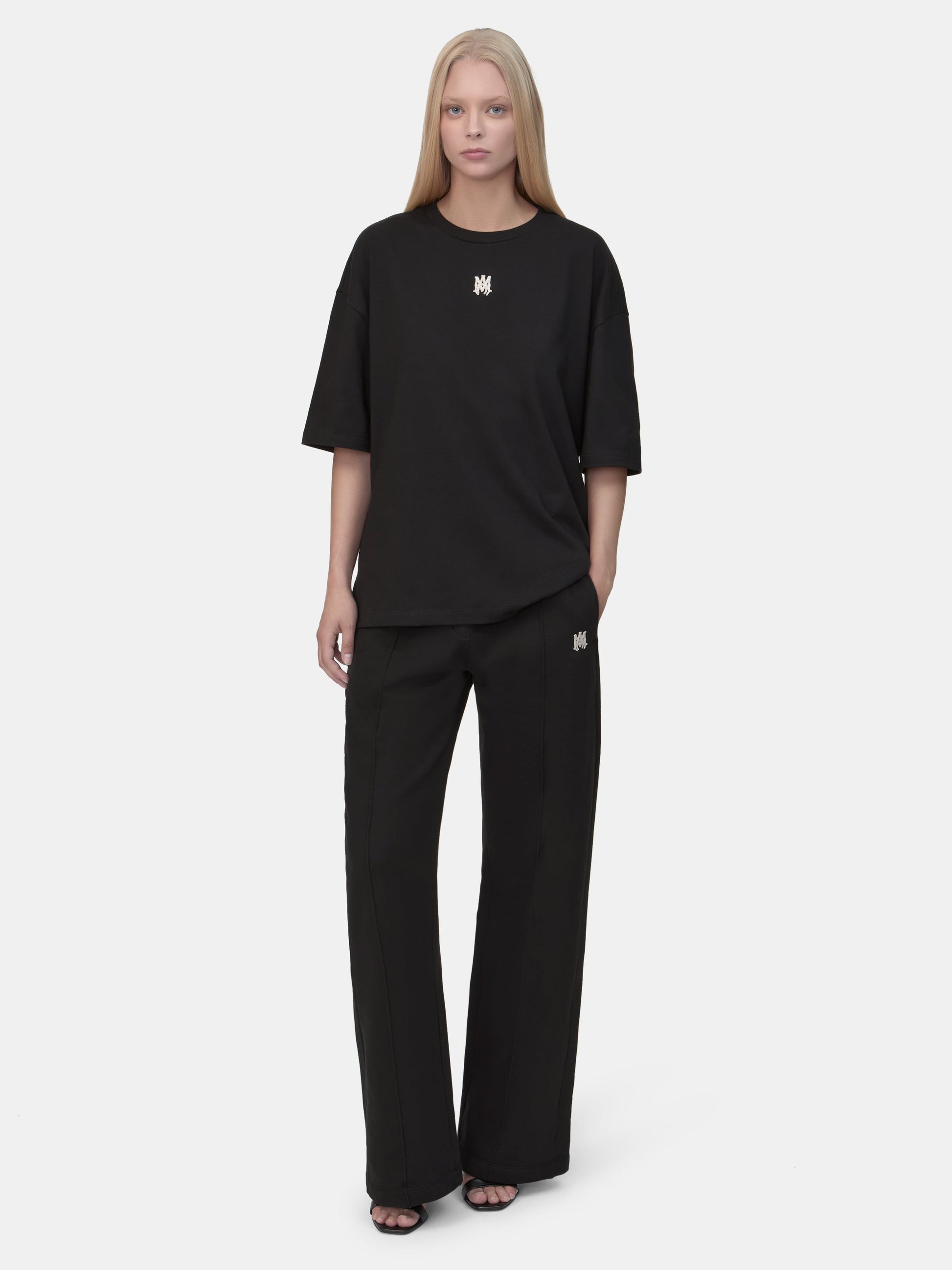Ma Drop Shoulder Tee - Black | Amiri Budget Friendly
