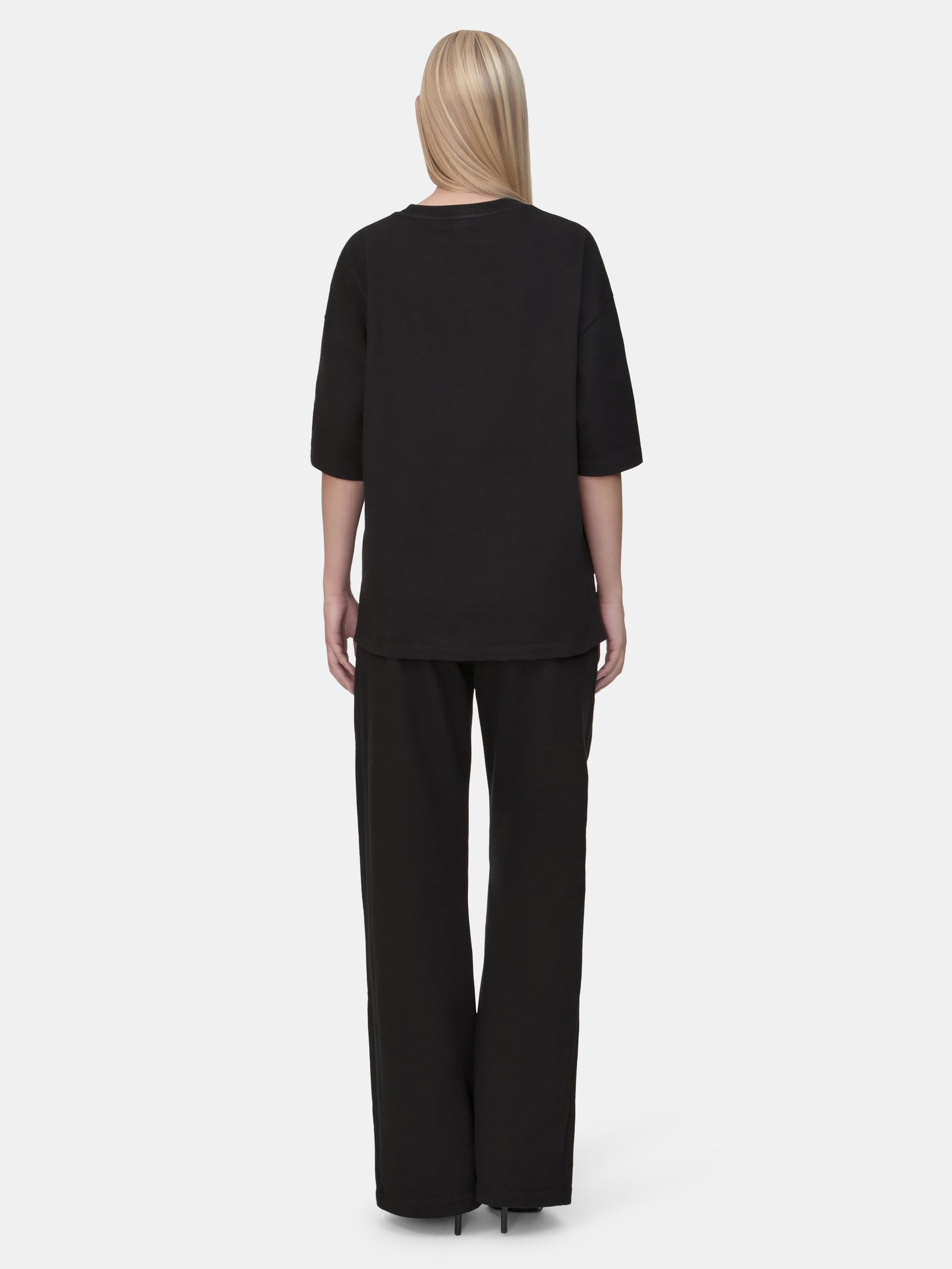Ma Drop Shoulder Tee - Black | Amiri Budget Friendly