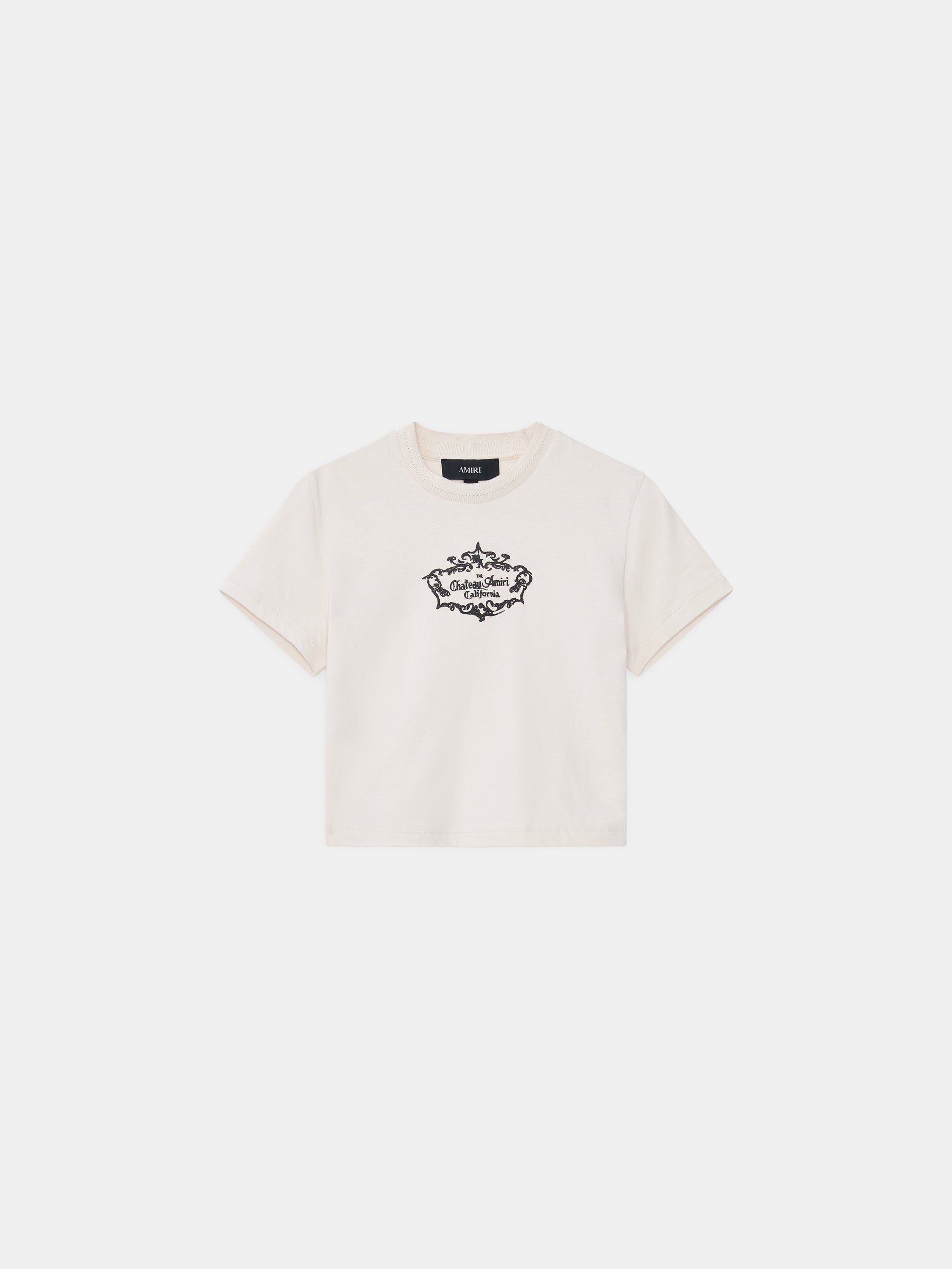 Chateau Crest Baby Tee - Alabaster | Amiri Great Deal