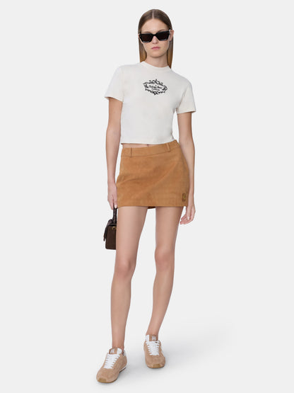 Chateau Crest Baby Tee - Alabaster | Amiri Great Deal