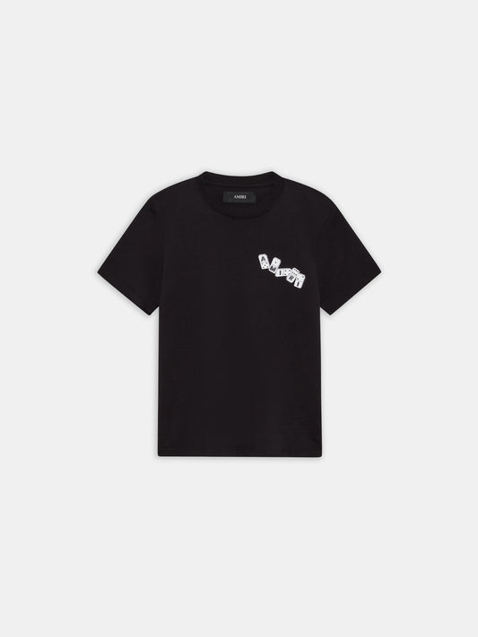 Amiri Domino Tee - Black | Amiri Popular Choice