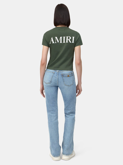 Ma Core Logo Tee - Dark Sage | Amiri Sale
