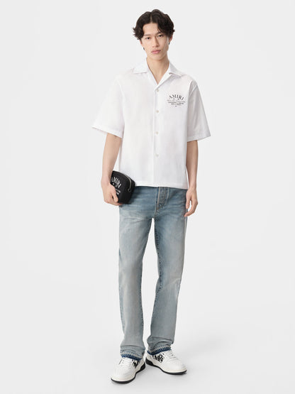 Arts District Camp Shirt - White | Amiri Online