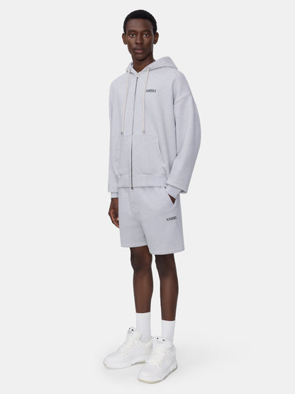 Relaxed Pull On Sweatshort - Heather Grey | Amiri Budget Friendly