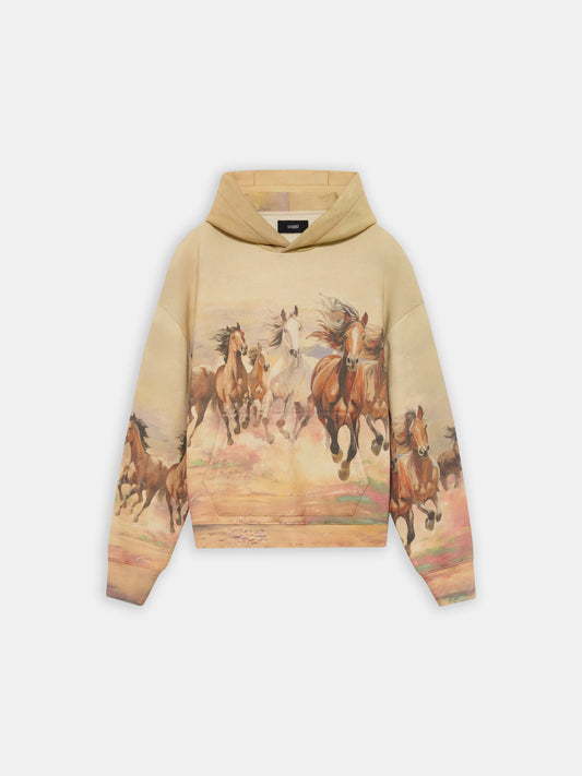Horses Oversized Hoodie - Multi | Amiri Online