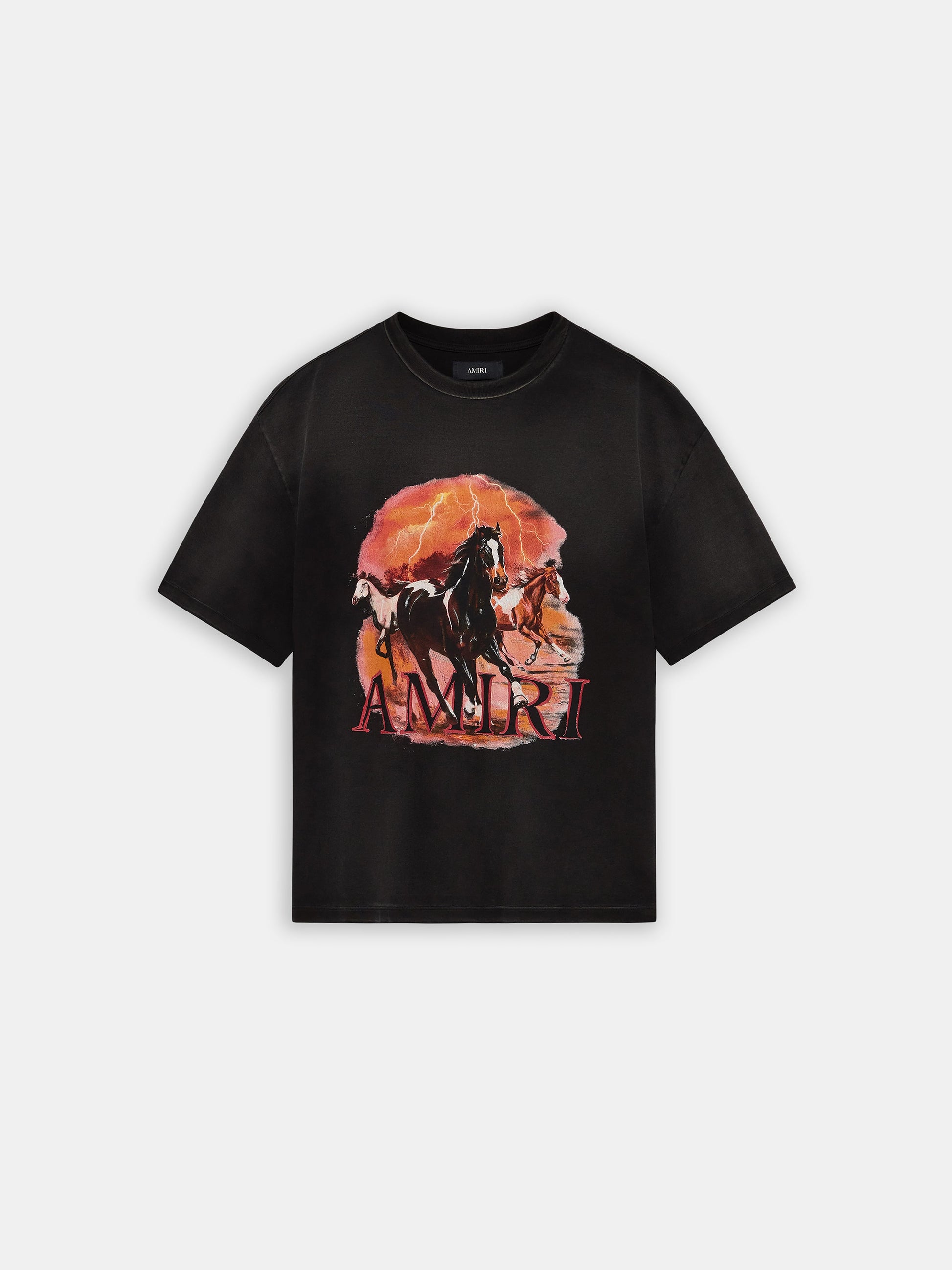 Plains Oversized Tee - Black | Amiri Value